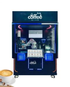 Picture of Coffee machine Self service hot and cold Robot coffee vending machine