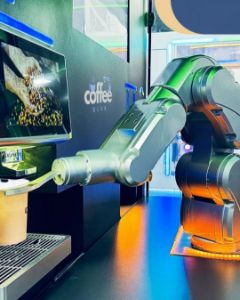 Picture of Coffee machine Self service hot and cold Robot coffee vending machine
