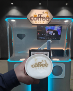 Picture of new upgrade aı robot coffee vendıng machıne