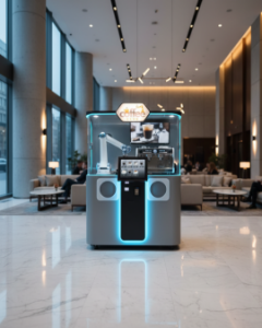 Picture of Yapay Zekâ Destekli Akıllı Robot Kahve Dükkanı (DIY Baskılı Kahve)